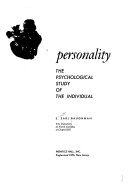 9780136575511: Personality: Psychological Study of the Individual