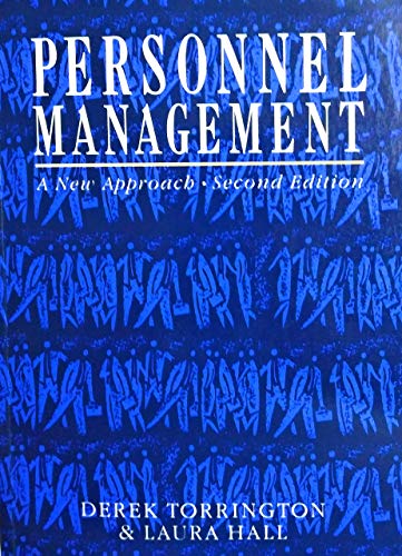 Personnel Management: A New Approach (9780136586678) by Torrington, Derek
