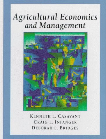 Imagen de archivo de Agricultural Economics and Management a la venta por Irish Booksellers