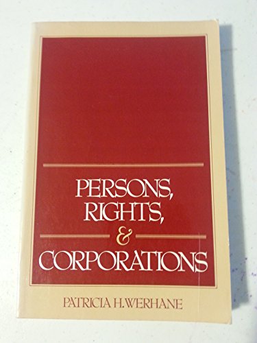 Stock image for Persons, Rights and Corporations. for sale by Brentwood Books