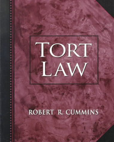 Beispielbild fr Tort Law zum Verkauf von ThriftBooks-Dallas