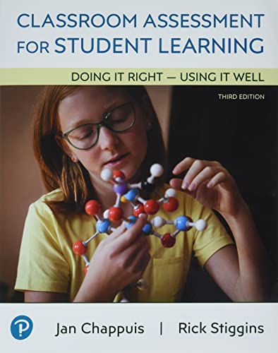 Stock image for Classroom Assessment for Student Learning + Pearson Etext 2.0 Access Card : Doing It Right - Using It Well for sale by GreatBookPrices