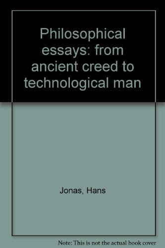 Beispielbild für Philosophical Essays : From Ancient Creed to Technological Man zum Verkauf von Better World Books