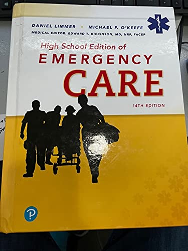 9780136626176: Emergency Care: High School Edition