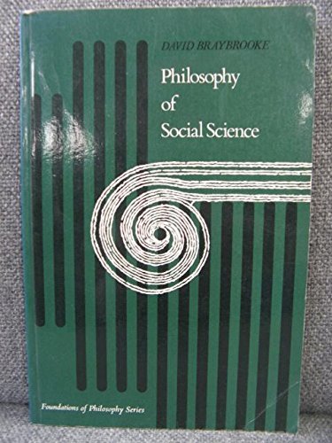Stock image for Philosophy of Social Science (Prentice-hall Foundations of Philosophy Series) for sale by Zoom Books Company