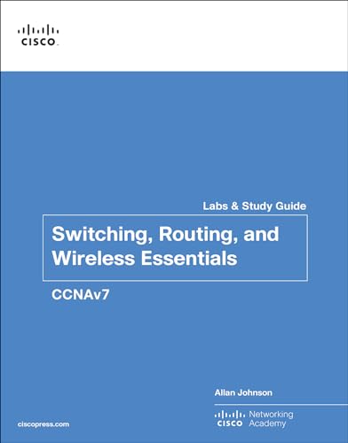 Imagen de archivo de Switching, Routing, and Wireless Essentials Labs and Study Guide (CCNAv7) (Lab Companion) a la venta por BooksRun
