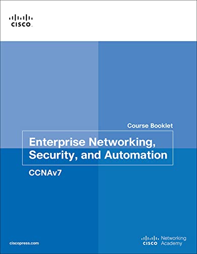 Imagen de archivo de Enterprise Networking, Security, and Automation Course Booklet (CCNAv7) a la venta por Better World Books