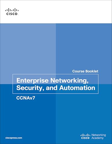 Stock image for Enterprise Networking, Security, and Automation Course Booklet (CCNAv7) for sale by Better World Books