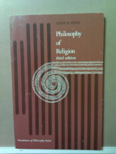 Beispielbild fr Philosophy of Religion zum Verkauf von Better World Books