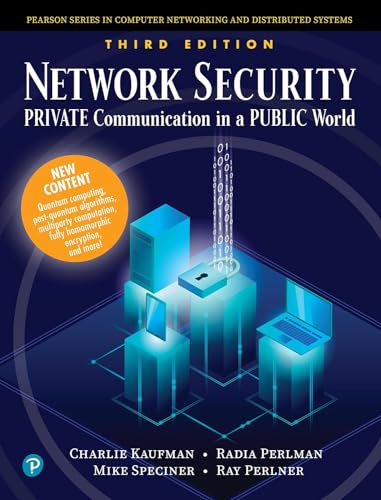 9780136643609: Network Security: Private Communication in a Public World (Prentice Hall Series in Computer Networking and Distributed Systems)