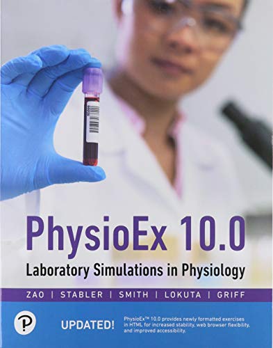9780136643746: PhysioEx 10.0: Laboratory Simulations in Physiology Plus Website Access Code Card for PhysioEx 10.0 -- Access Card Package