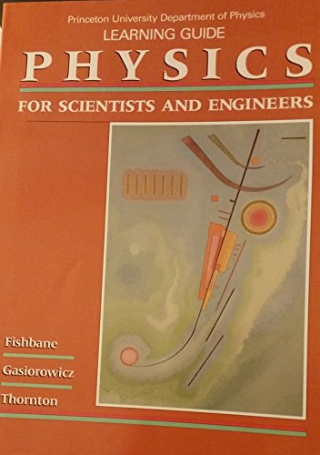 Imagen de archivo de Physics for Science & Engineering (Learning Guide) a la venta por Wonder Book