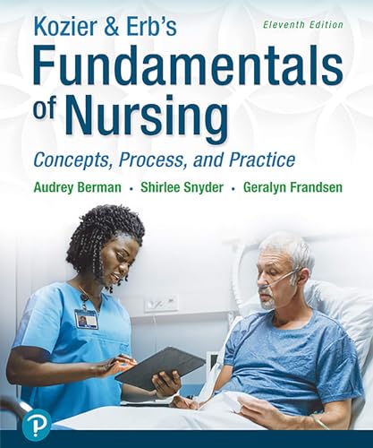 Imagen de archivo de Kozier & Erb's Fundamentals of Nursing: Concepts, Process and Practice a la venta por Campus Bookstore