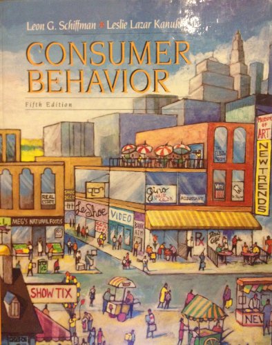 Beispielbild fr Consumer Behavior zum Verkauf von Wonder Book