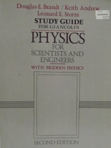 Stock image for Study Guide for Giancoli's Physics for Scientists and Engineers with Modern Physics, 2nd Edition for sale by ThriftBooks-Atlanta