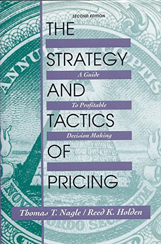 9780136693765: Strategy and Tactics of Pricing A Guide to Profitable Decision Making