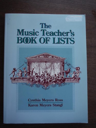 9780136735007: The Music Teacher's Book of Lists (J-B Ed: Book of Lists)
