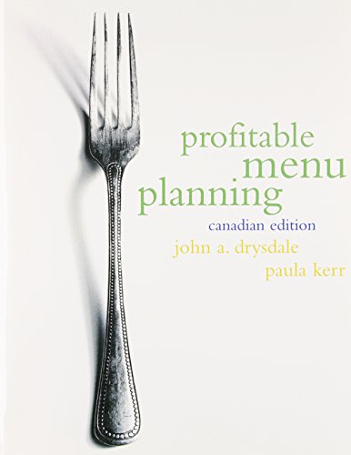 Imagen de archivo de Profitable Menu Planning, Canadian Edition a la venta por Zoom Books Company