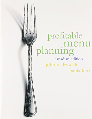 Stock image for Profitable Menu Planning, Canadian Edition for sale by Zoom Books Company