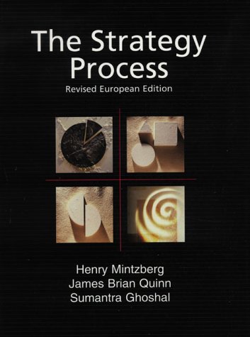 Beispielbild fr Strategy Process, The - European Edition (Revised) zum Verkauf von Wonder Book