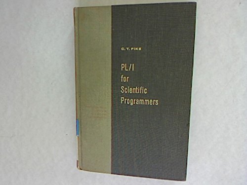 9780136765028: P. L./1 for Scientific Programmers