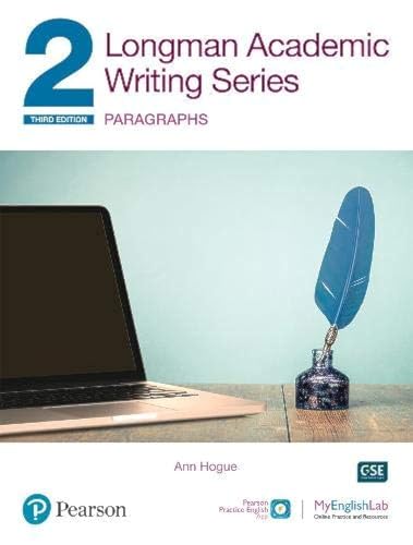 Beispielbild fr Longman Academic Writing - (AE) - with Enhanced Digital Resources (2020) - Student Book with MyEnglishLab & App - Paragraphs zum Verkauf von BooksRun