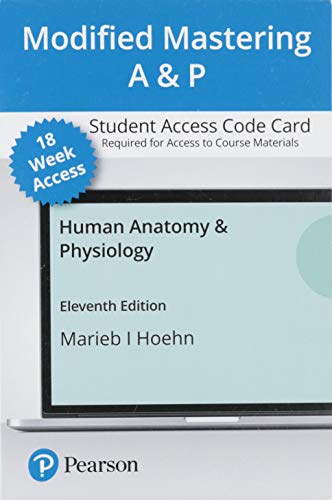 Beispielbild fr Human Anatomy & Physiology Modified Mastering A&p With Pearson Etext, 18 Weeks Access Card zum Verkauf von Revaluation Books