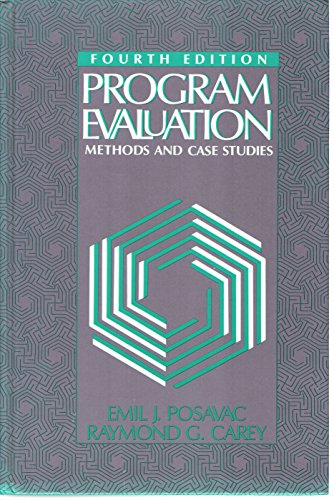 9780136781295: Program Evaluation: Methods and Case Studies