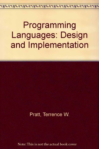 9780136785330: Programming Languages: Design and Implementation