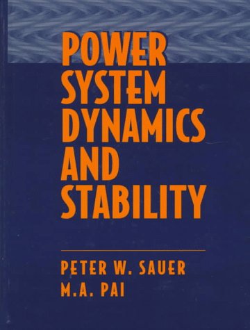 Imagen de archivo de Power System Dynamics and Stability a la venta por Textsellers