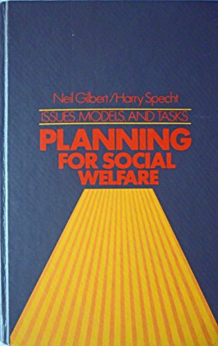 Stock image for Planning for Social Welfare: Issues, Models, and Tasks for sale by Irish Booksellers