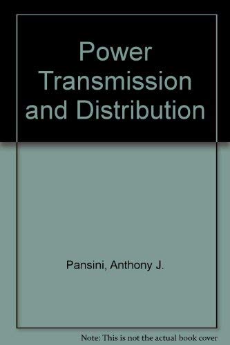 Stock image for Power Transmission and Distribution for sale by Bingo Books 2