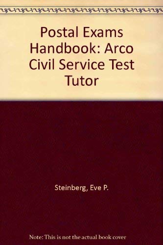 Stock image for Postal Exams Handbook (Arco Civil Service Test Tutor) for sale by Top Notch Books