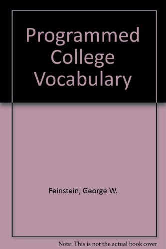 9780136831372: Programmed College Vocabulary