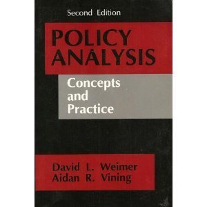 Beispielbild fr Policy Analysis: Concepts and Practice zum Verkauf von Wonder Book