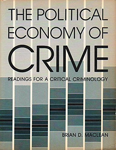 Political Economy Crime (9780136842835) by MACLEAN