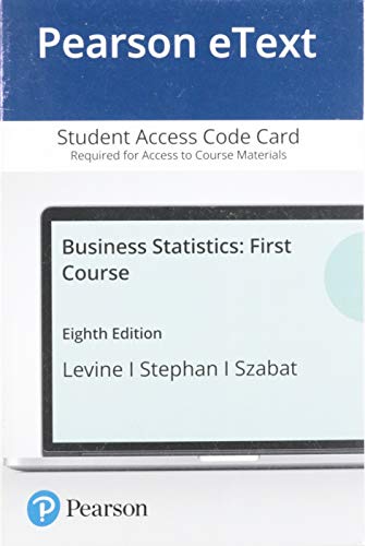 Stock image for Business Statistics: A First Course for sale by Textbooks_Source