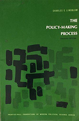 Imagen de archivo de The Policy-Making Process (Foundations of Modern Political Science) a la venta por Webster's Bookstore Cafe, Inc.