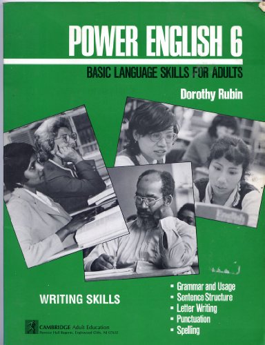 Imagen de archivo de Power English 6 : Basic Language Skills for Adults a la venta por Better World Books