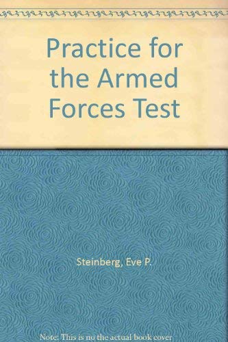 Imagen de archivo de Practice for the Armed Forces Test a la venta por Ergodebooks