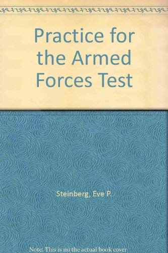 Stock image for Practice for the Armed Forces Test for sale by Ergodebooks