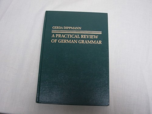 9780136900900: A Practical Review of German Grammar