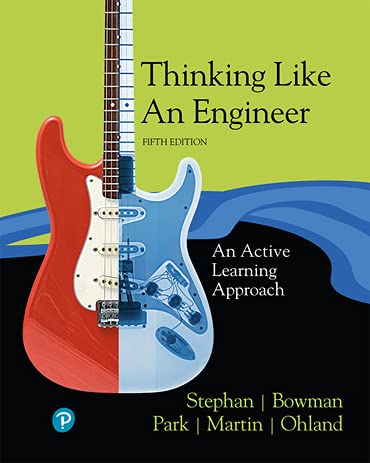 Beispielbild fr Thinking Like an Engineer: An Active Learning Approach, 5th edition zum Verkauf von Facetextbooks