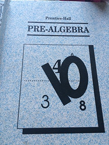 Beispielbild fr Prentice Hall Pre Algebra zum Verkauf von ThriftBooks-Atlanta