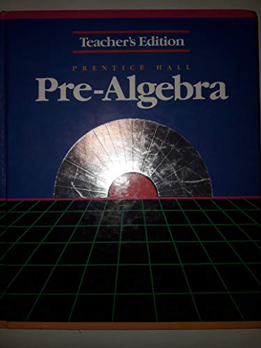 Stock image for Prentice Hall Pre-Algebra Teacher's Edition for sale by ThriftBooks-Atlanta