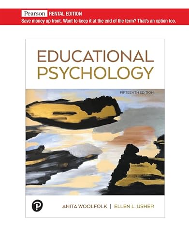 Stock image for Educational Psychology [RENTAL EDITION] for sale by dsmbooks