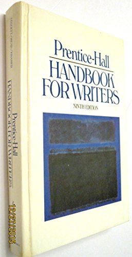 Imagen de archivo de Prentice-Hall handbook for writers a la venta por Jenson Books Inc