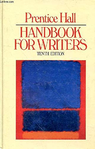 Beispielbild fr Prentice-Hall Handbook for Writers zum Verkauf von Better World Books