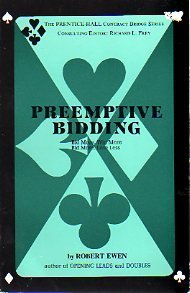 Imagen de archivo de Pre-emptive Bidding in Contract Bridge a la venta por Wonder Book