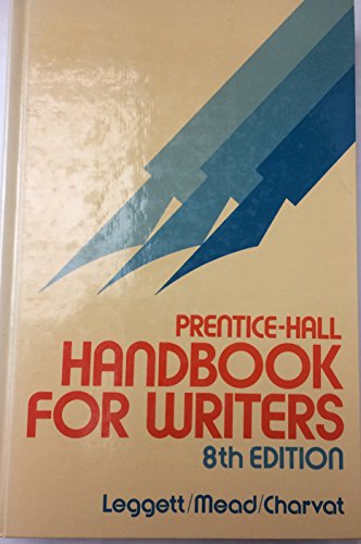 Imagen de archivo de Prentice-Hall Handbook for Writers a la venta por Better World Books